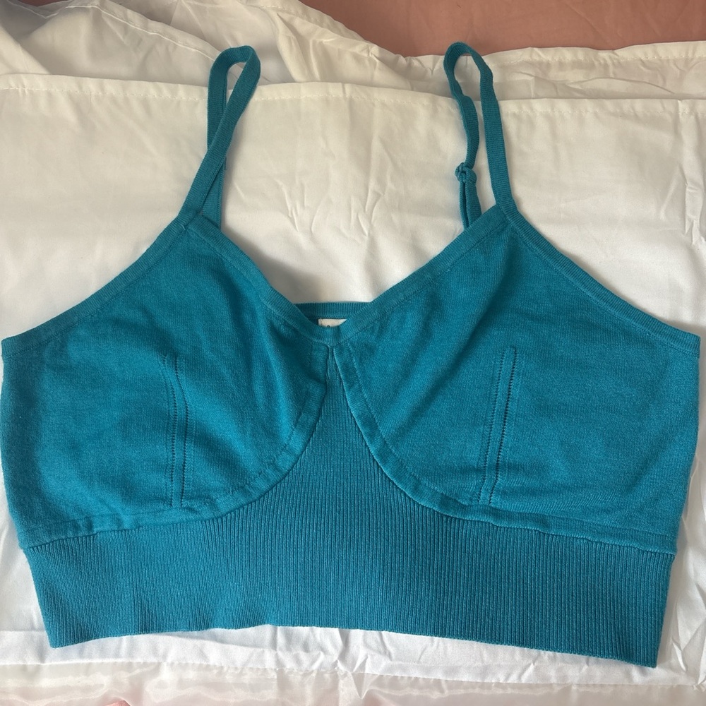 Teal Women's Crop Top